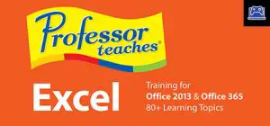 Professor Teaches Excel 2013 & 365 